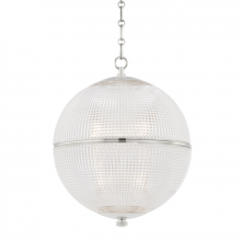 Hudson Valley MDS801-PN - 1 LIGHT LARGE PENDANT