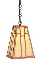 Arroyo Craftsman AH-8TN-S - 8" asheville hanging pendant