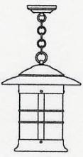 Arroyo Craftsman NH-14OF-BK - 14" newport pendant