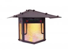 Arroyo Craftsman PDW-12GRC-VP - 12" pagoda flush wall mount