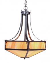 Arroyo Craftsman SGCH-20TN-VP - 20" saint george inverted chandelier