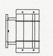 Arroyo Craftsman VS-11NRM-BZ - 11" valencia sconce - no roof