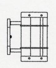 Arroyo Craftsman VS-9NRCR-RC - 9" valencia sconce - no roof