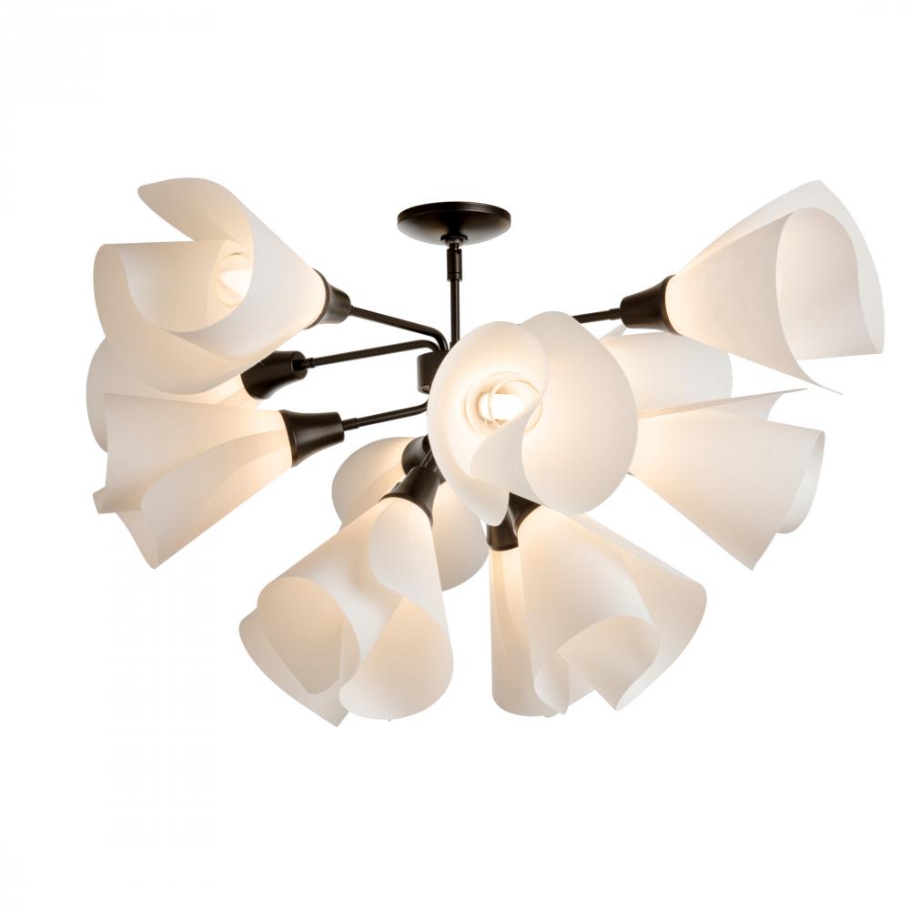 Mobius 12-Light Semi-Flush