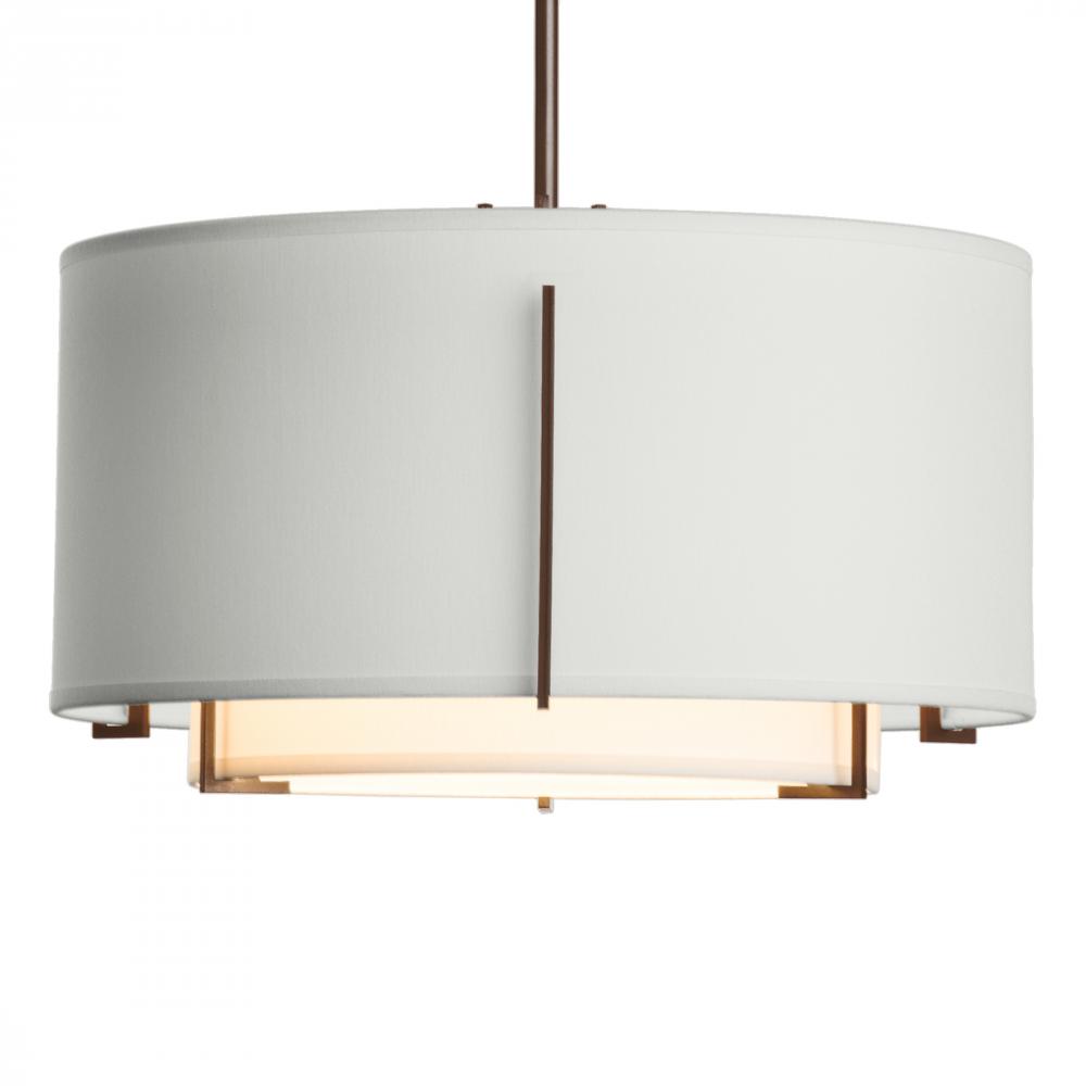 Exos Small Double Shade Pendant