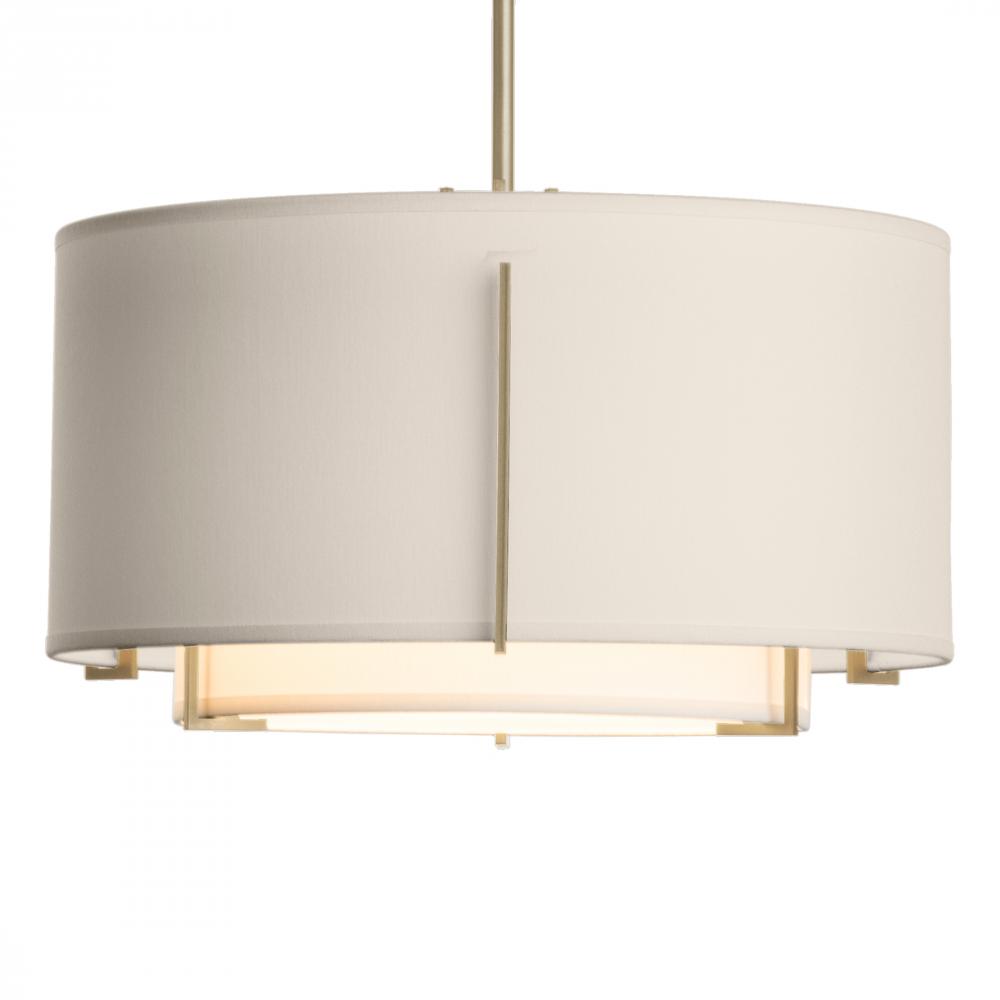 Exos Small Double Shade Pendant