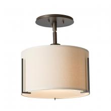 Hubbardton Forge 126498-SKT-07-SA1099 - Exos Single Shade Semi-Flush