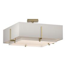 Hubbardton Forge 126510-SKT-86-SF1605-SE2012 - Exos Square Double Shade Semi-Flush