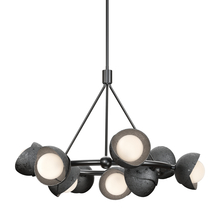 Hubbardton Forge 131068-SKT-MULT-89-89-GG0711 - Brooklyn 9-Light Double Shade Ring Pendant