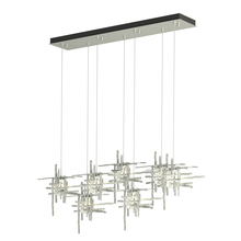 Hubbardton Forge 131095-SKT-STND-82-II0728 - Tura 7-Light Seeded Glass Pendant