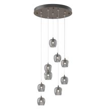 Hubbardton Forge 131103-SKT-STND-05-YL0709 - Ume 9-Light Pendant