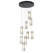 Hubbardton Forge 131104-SKT-STND-10-GG0065 - Exos Glass 9-Light Pendant