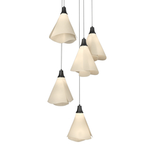 Hubbardton Forge 131122-SKT-LONG-10-SH1987 - Mobius 5-Light Pendant