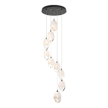 Hubbardton Forge 131141-SKT-LONG-10-WP0755 - Chrysalis 9-Light Large Crystal Pendant