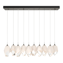 Hubbardton Forge 131144-SKT-LONG-07-WP0755 - Chrysalis 10-Light Large Crystal Pendant