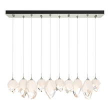 Hubbardton Forge 131145-SKT-STND-85-WP0756 - Chrysalis 10-Light Mixed Crystal Pendant