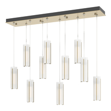 Hubbardton Forge 131204-SKT-STND-86-GG0065 - Exos Glass 10-Light Pendant