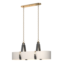 Hubbardton Forge 134070-SKT-STND-27-LK-SE4608 - Saratoga Oval Pendant