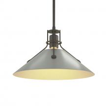 Hubbardton Forge 134550-SKT-MULT-20-82 - Henry Medium Steel Shade Pendant