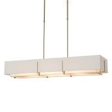 Hubbardton Forge 139640-SKT-SHRT-84-SF4207-SE4602 - Exos Rectangular Pendant