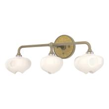 Hubbardton Forge 201342-SKT-84-86-FD0710 - Ume 3-Light Curved Arm Bath Sconce