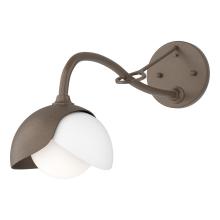 Hubbardton Forge 201377-SKT-05-02-GG0711 - Brooklyn 1-Light Double Shade Long-Arm Sconce