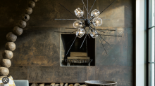 Hubbardton Forge 131590-SKT-MULT-02-ZM0709 - Griffin Starburst Pendant