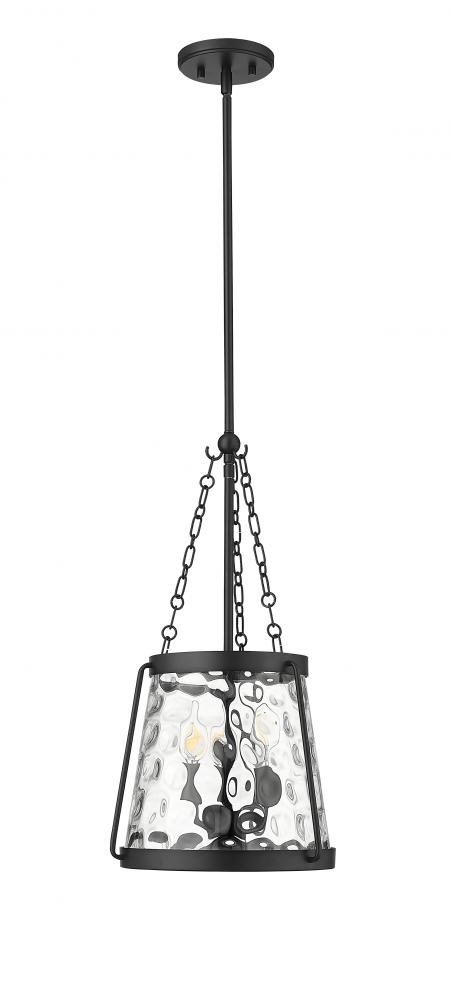 Adabella 3-Light Pendant light Matte Black