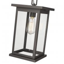 Millennium 4123-PBZ - Bowton 1-Light Outdoor Hanging Lantern Powder Coated Bronze