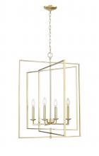 Millennium 3232-MG - Nellis 4-Light Pendant light Modern Gold