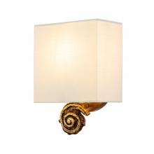 Lucas McKearn SC1161G-1 - Swirl Small Sconce in Gold