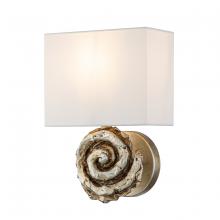 Lucas McKearn SC1163S-1 - Swirl Large Sconce in Silver