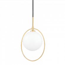 Mitzi by Hudson Valley Lighting H493701-AGB - Babette Pendant