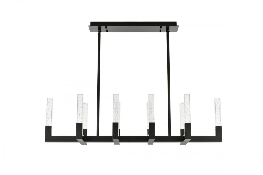 Noemi 48 Inch Adjustable LED Pendant in Black