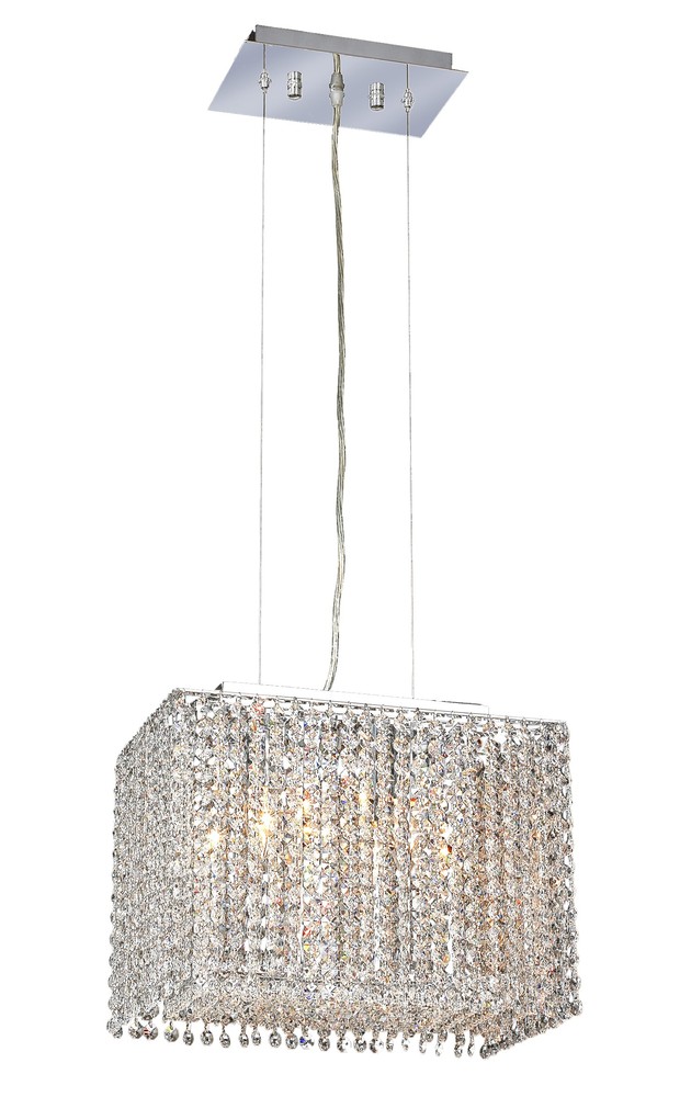 Moda 2 light Chrome Chandelier