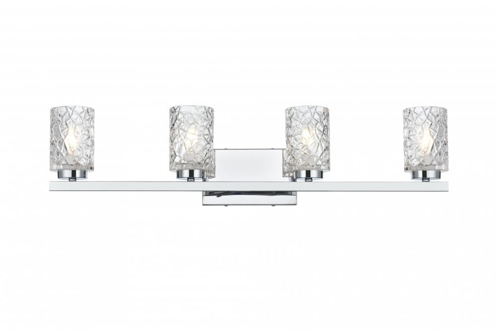 Cassie 31 inch Wall Sconce in Chrome