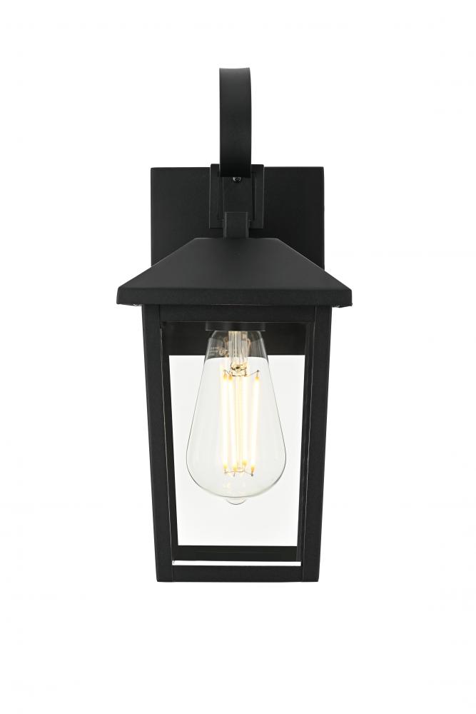 Riggs 5.5 inch Outdoor Wall Sconce in Black