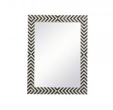 Elegant MR52440 - Rectangle Mirror 24 Inch in Chevron