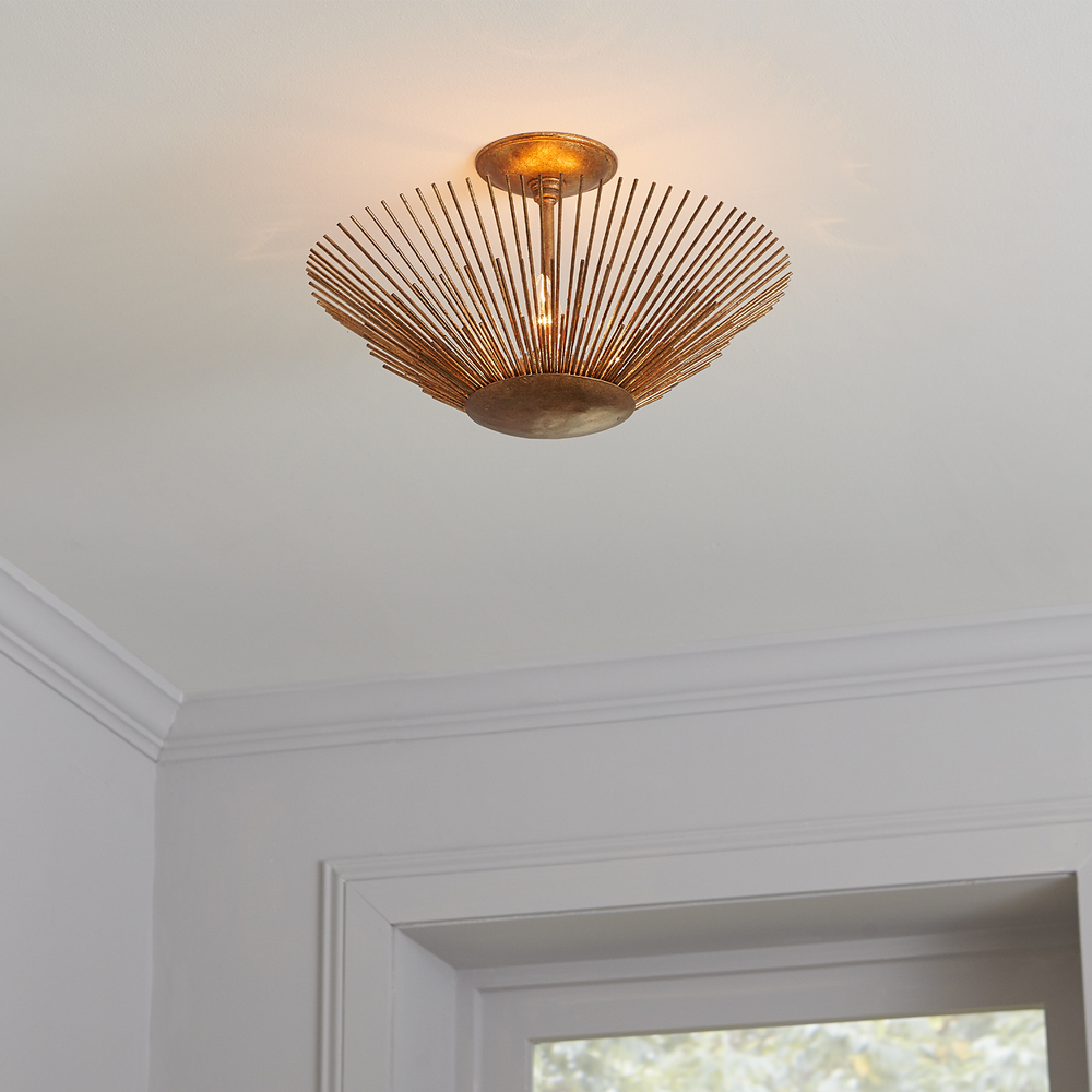 Helios Large Semi-Flush Mount