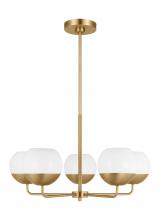 Visual Comfort & Co. Studio Collection 3168105-848 - Alvin Five Light Chandelier