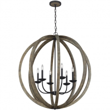 Visual Comfort & Co. Studio Collection F3186/6WOW/AF - Allier Large Pendant