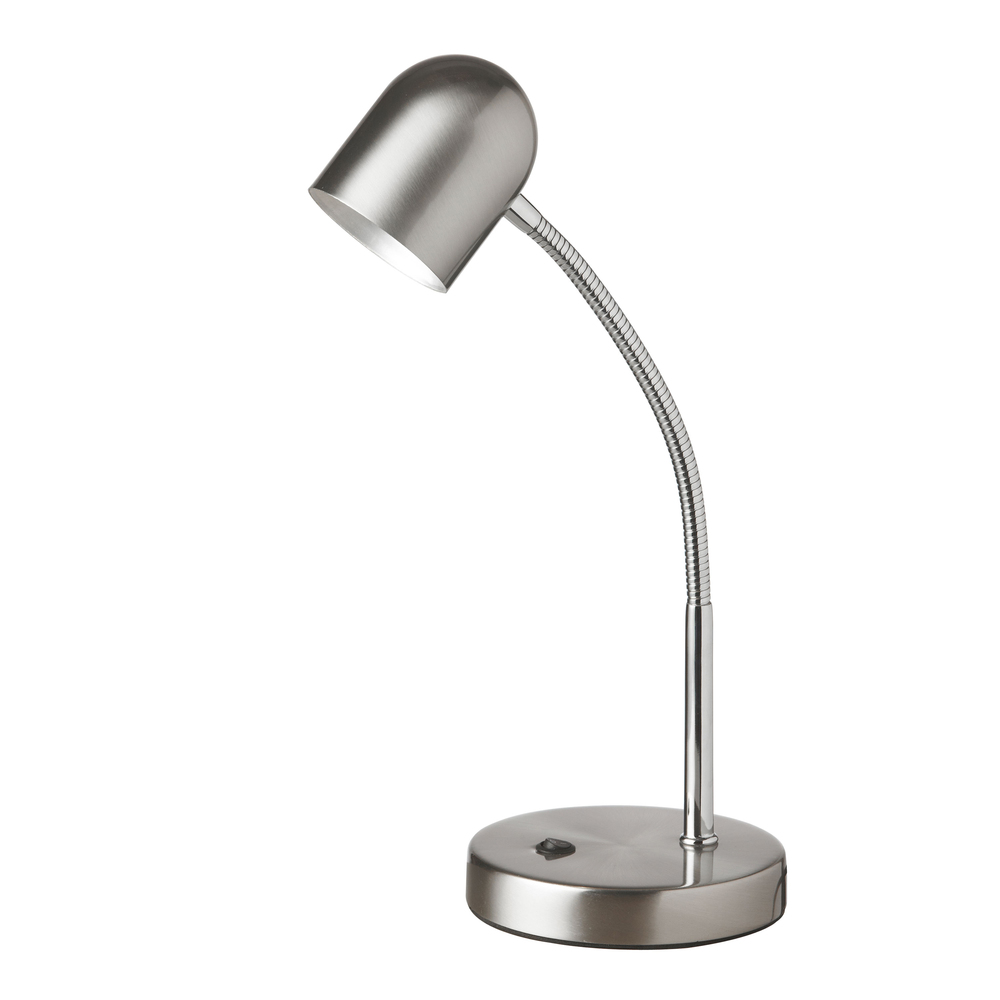 5W Table Lamp, Satin Chrome Finish