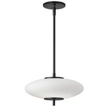 Dainolite MAD-121LEDP-MB - 16W Pendant, MB w/ Opal Glass