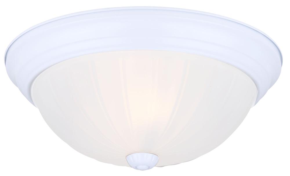 IFM311 WH, 2 Light Flush Mount, Pewter Finish