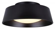 Canarm LFM131A14BK - Dion LED Integrated Flush Mount Light, Black Finish