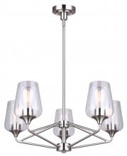 Canarm ICH1102A05BN - CONALL 5 Light Chandelier