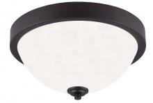 Canarm IFM578A13ORB - River 2 Light Flush Mount, Bronze Finish