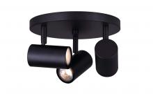 Canarm ICW1022A03BK10 - Marena 3 Light Track Lighting, Black Finish