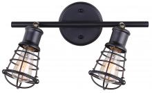 Canarm IT611A02GPH - Otto 2 Light Track Lighting, Graphite Finish