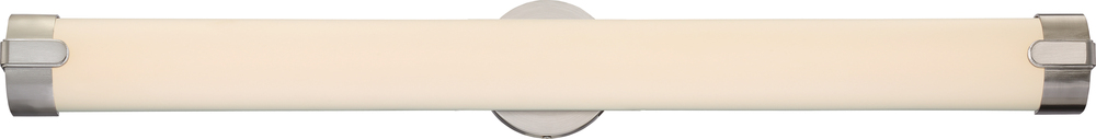 Loop - 36" LED Vanity Fixture - Brushed Nickel Finish